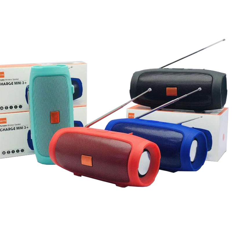 Outdoor Subwoofer Small Stereo Speaker Broadcast Bluetooth Speaker with Antenna