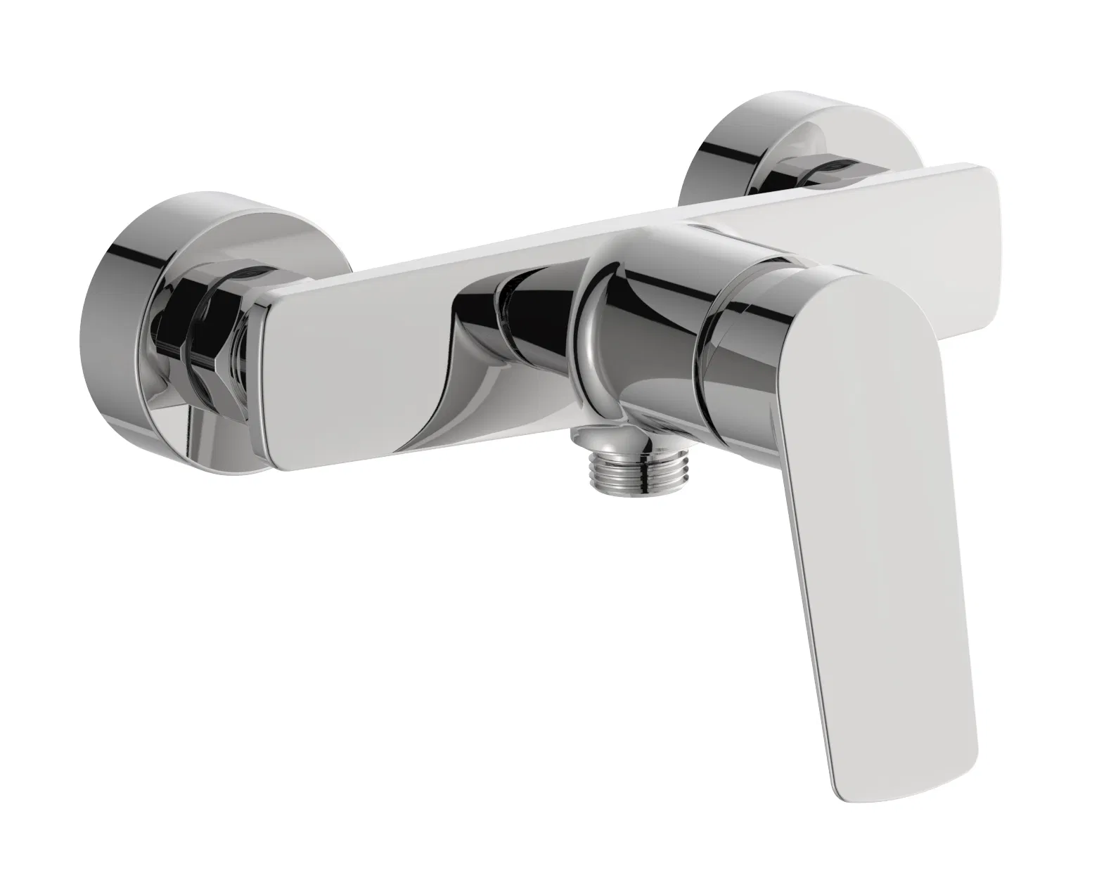 Смеситель для биде однорычажный, хром