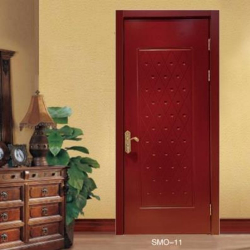 Waterproof Home Interior Wood Plastic Door