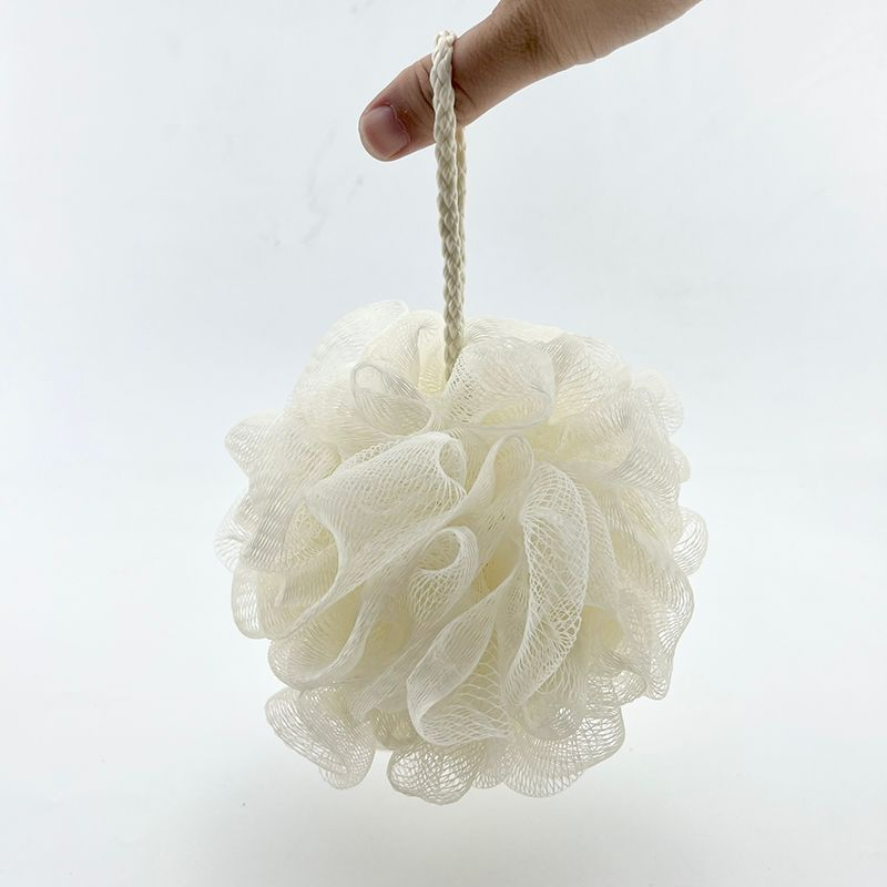Solid Color Bath Soft Scrubbing Cleaning Shower Sponge for Body Application