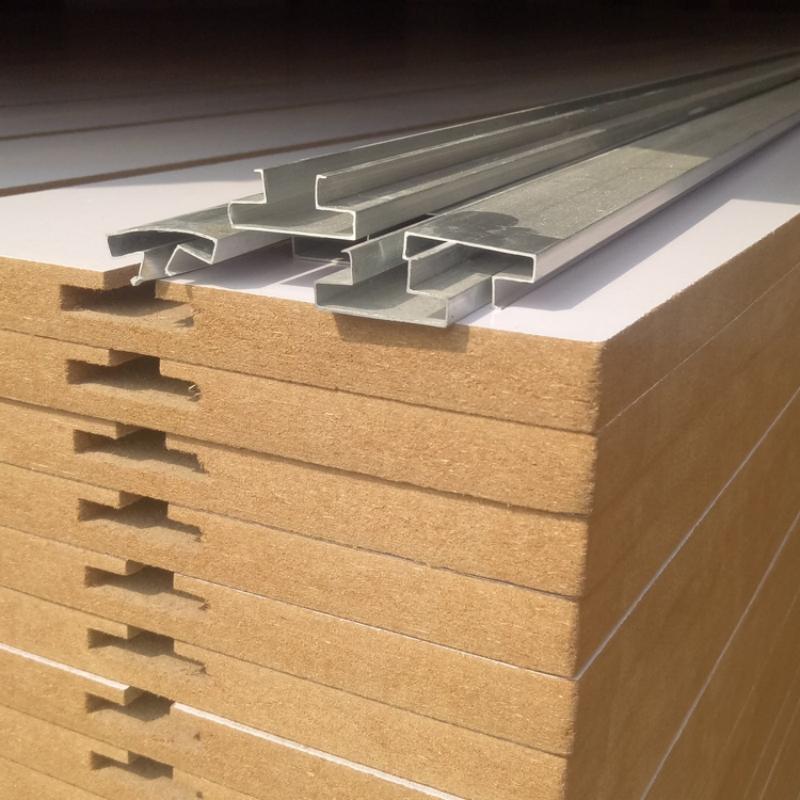 Export Multi-Color Aluminum Strip MDF Slotted Board