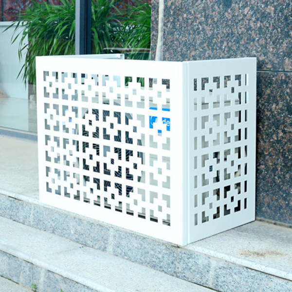 Aluminium Wall Outdoor Air Conditioner Cover for Exterior Decoration
