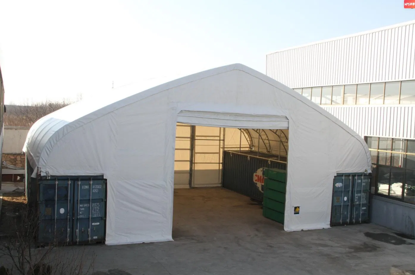 Suihe 15m X 12m Heavy Duty Industrial Dome Shelter for Shipping Containers