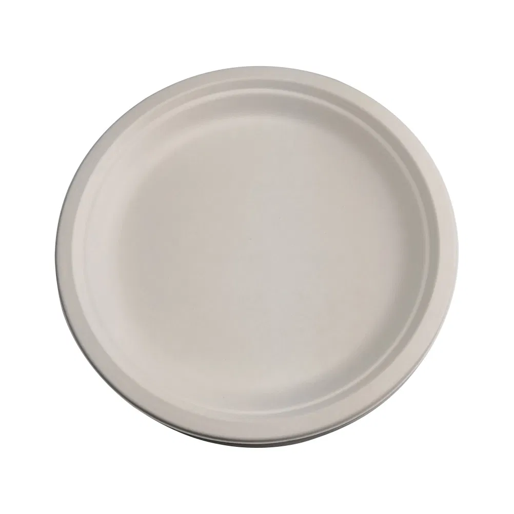 Good Quality Disposable Practical Paper Tray Round Plate Serving Tray