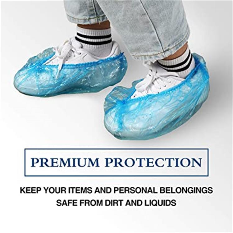 Disposable Shower Caps Elastic Plastic Hair Caps
