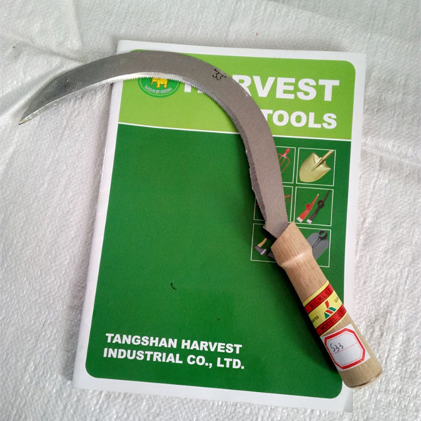 Steel Sickle Cutting Tool for Farming Gardening