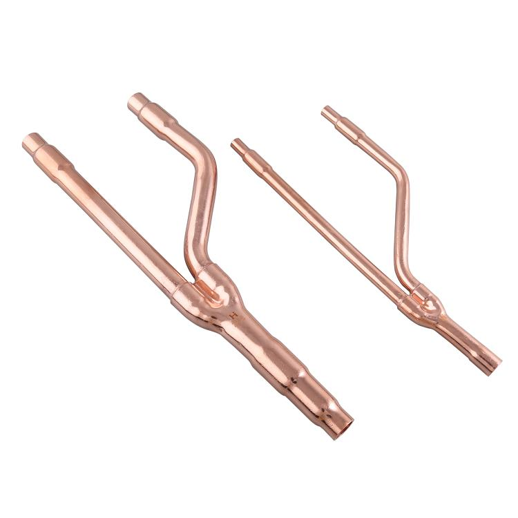 Hailiang Copper Branch Pipe with Y Joint and Welding Connection for Vrv A/C Systems