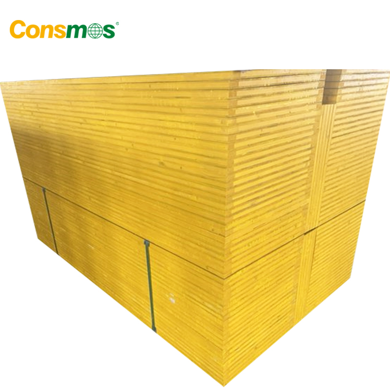 Wholesale Waterproof Three Layers Thick Board Panels 3 Ply Yellow Shuttering Panel for Construction Formwork