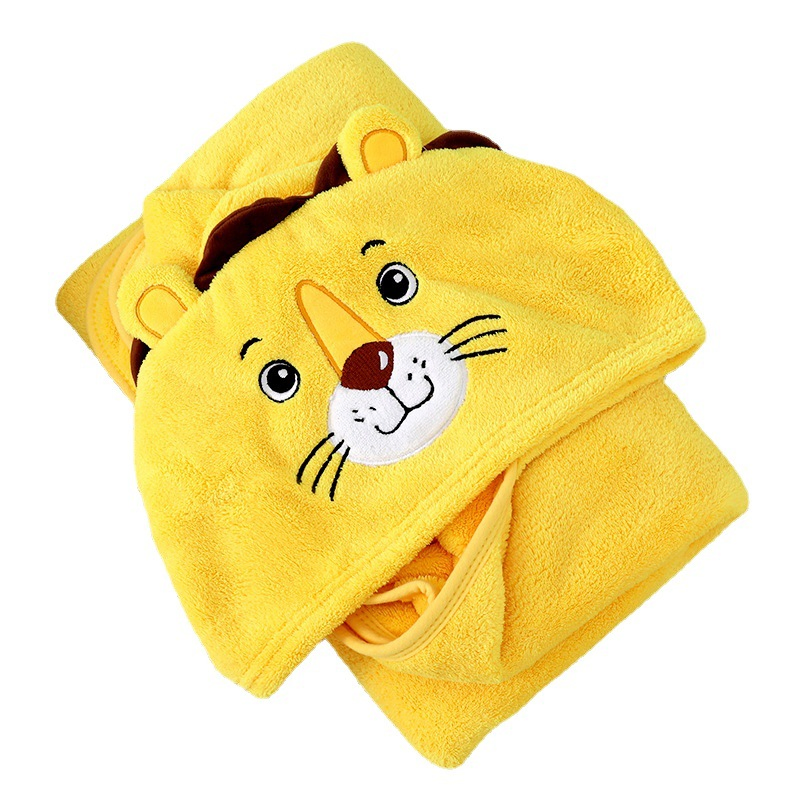 Kids Bath Towel Lovely Hooded Blanket