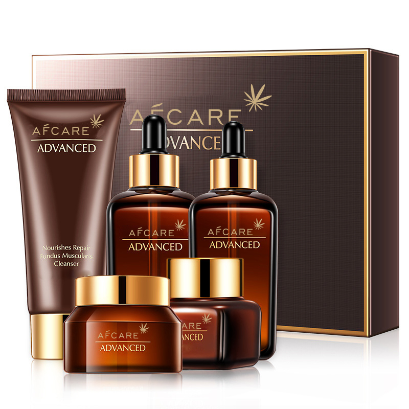 "Private Label Hypoallergenic Moisturizing Skin Care Set for Sensitive Skin"