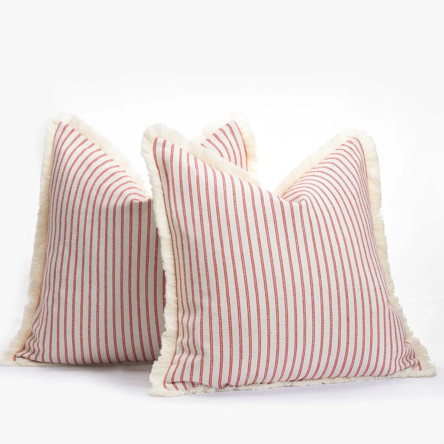 Striped Color Woven Tufted Cushion Cover Living Room Sofa Cushion