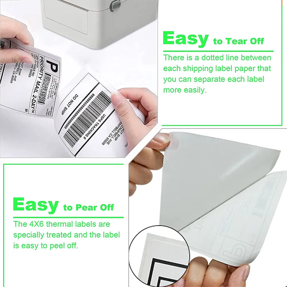 Supplier Custom Waterproof Blank Color Barcode Label Sticker