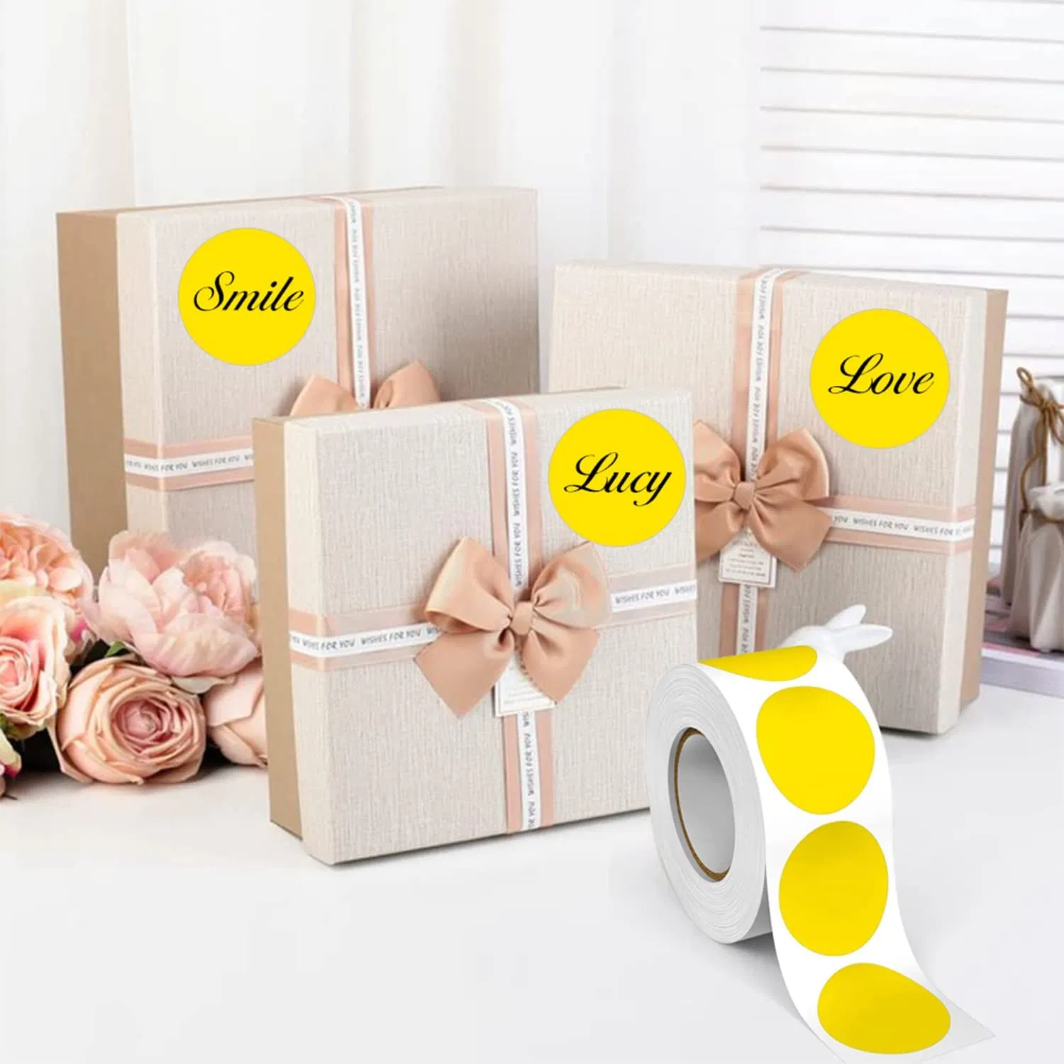 Custom Printed Logo Labels for Packaging and Branding