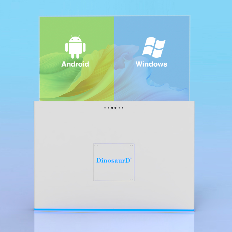 Напольный прозрачный OLED дисплей высокой четкости