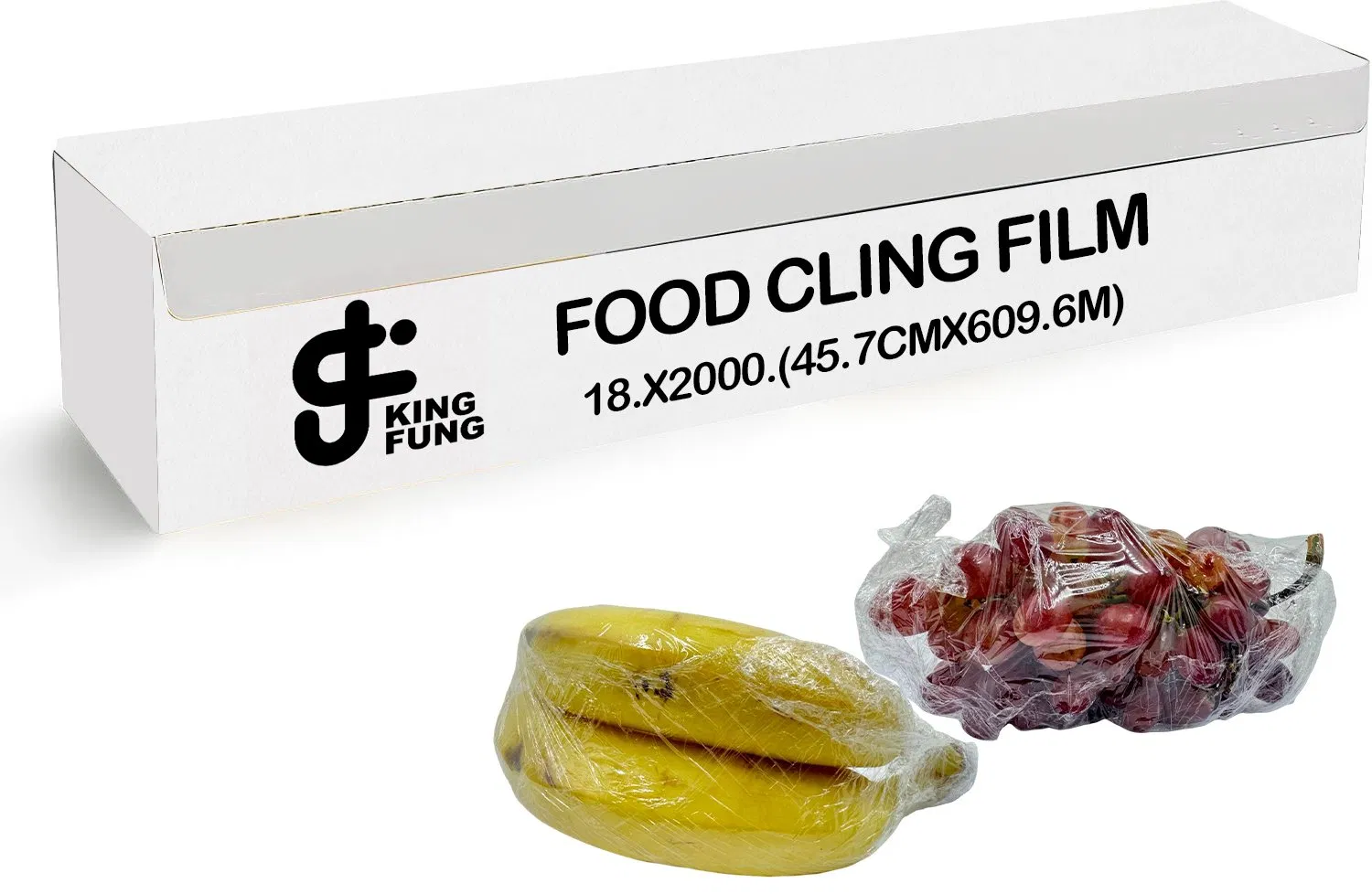 Premium PVC Food Grade Cling Wrap Film with Cutter Slide