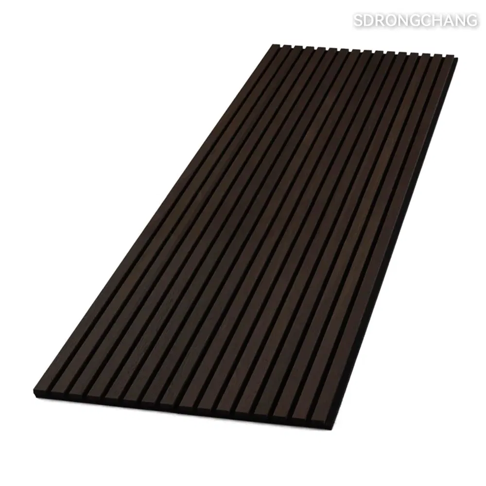 Oak Surface Pet Wall Decor Interior Slat Wood Akustik Sound Absorption Acoustic Wall Panels