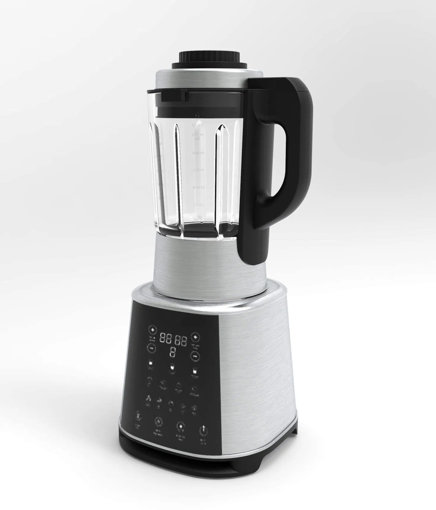 Longbank Hot Sale Wholesale 1.7L Fruits Juice Blender Professional Nutrition Table Blender with High Borosilicate Glass Jar