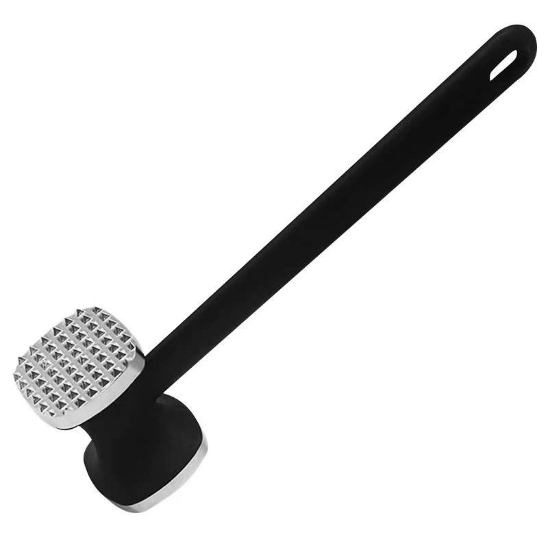 Zinc Alloy Square Meat Hammer Garlic Hammer Steak Meat Hammer