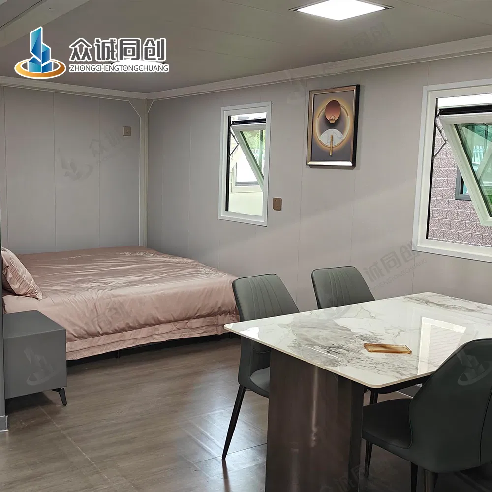 High Quality Modern Design 40FT Mobile Home Fully Furnished Tiny Container Villa House