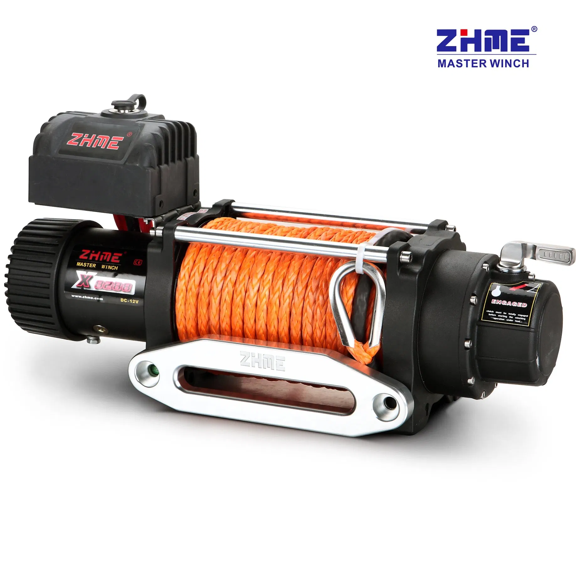 Тяговая лебедка 12V, 8288 lbs