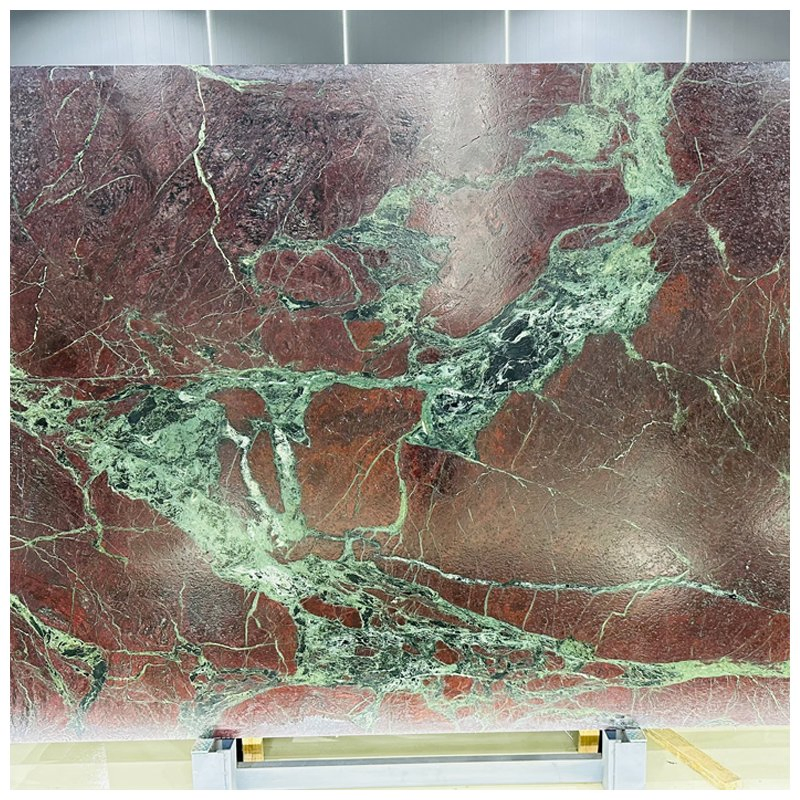 Moulin Rouge Dark Red Quartzite Slabs for Countertops and Tables
