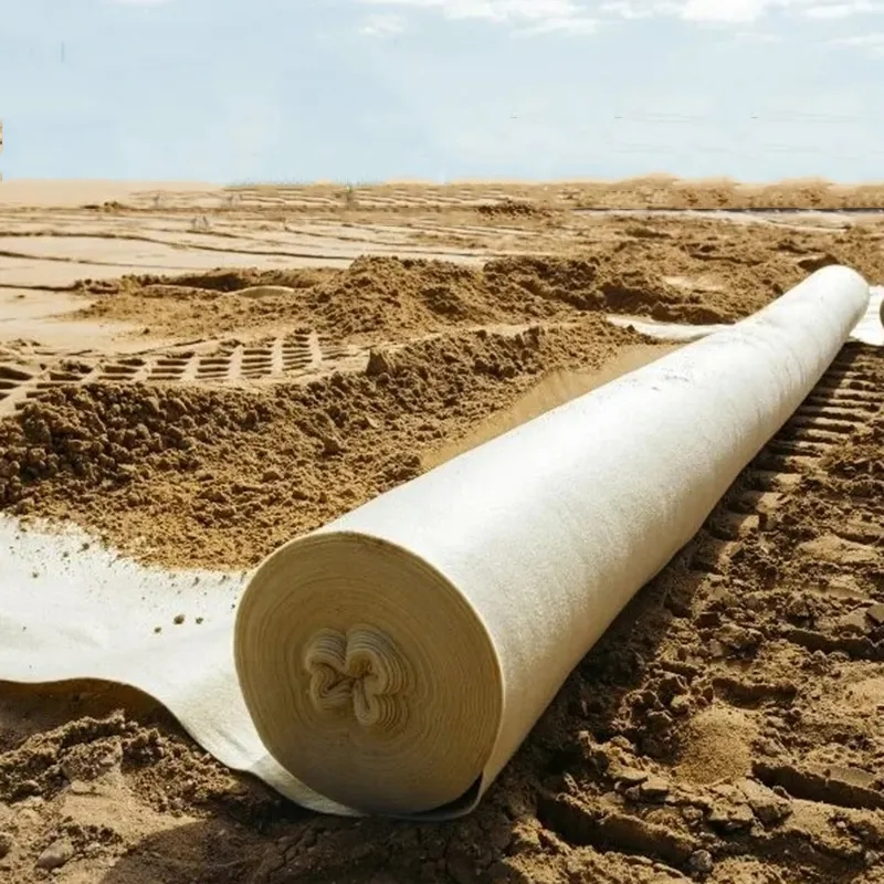 PP Woven Geotextile Silt Fence Fabric Sediment Barrier on Construction Site