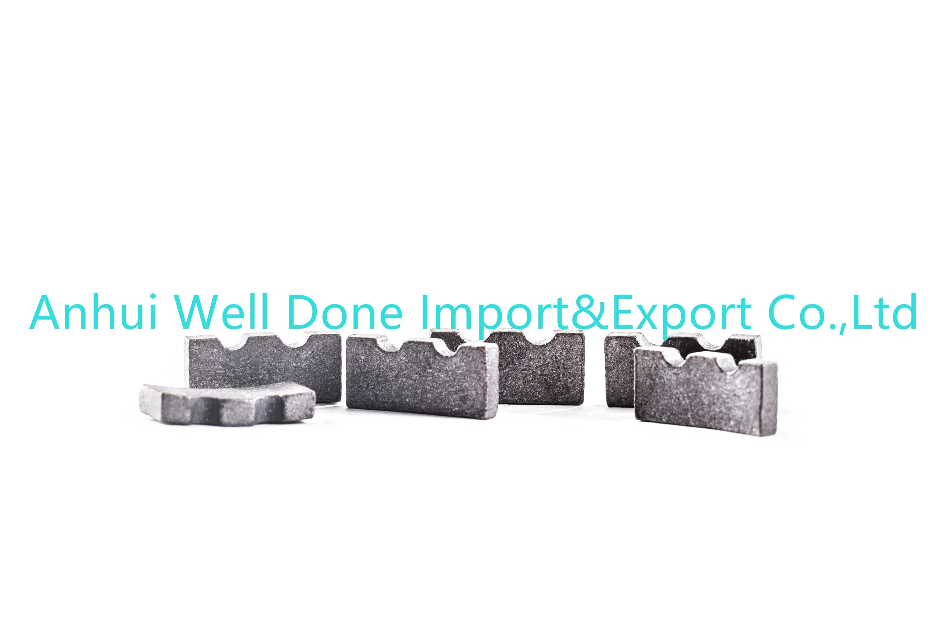 Stable Quality Groove Reinforced Concrete Diamond Segment for Core Drill Bit