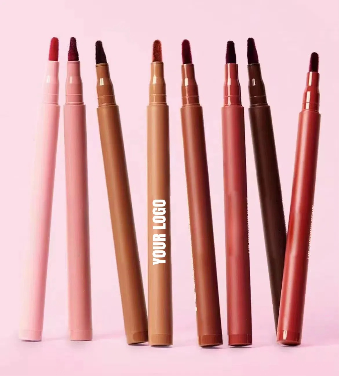 Vegan Makeup Lipliner Waterproof Liquid Lip Liner Makeup Tinted Lip Pencil Private Label Cosmetics Vegan Lip Contour Stain