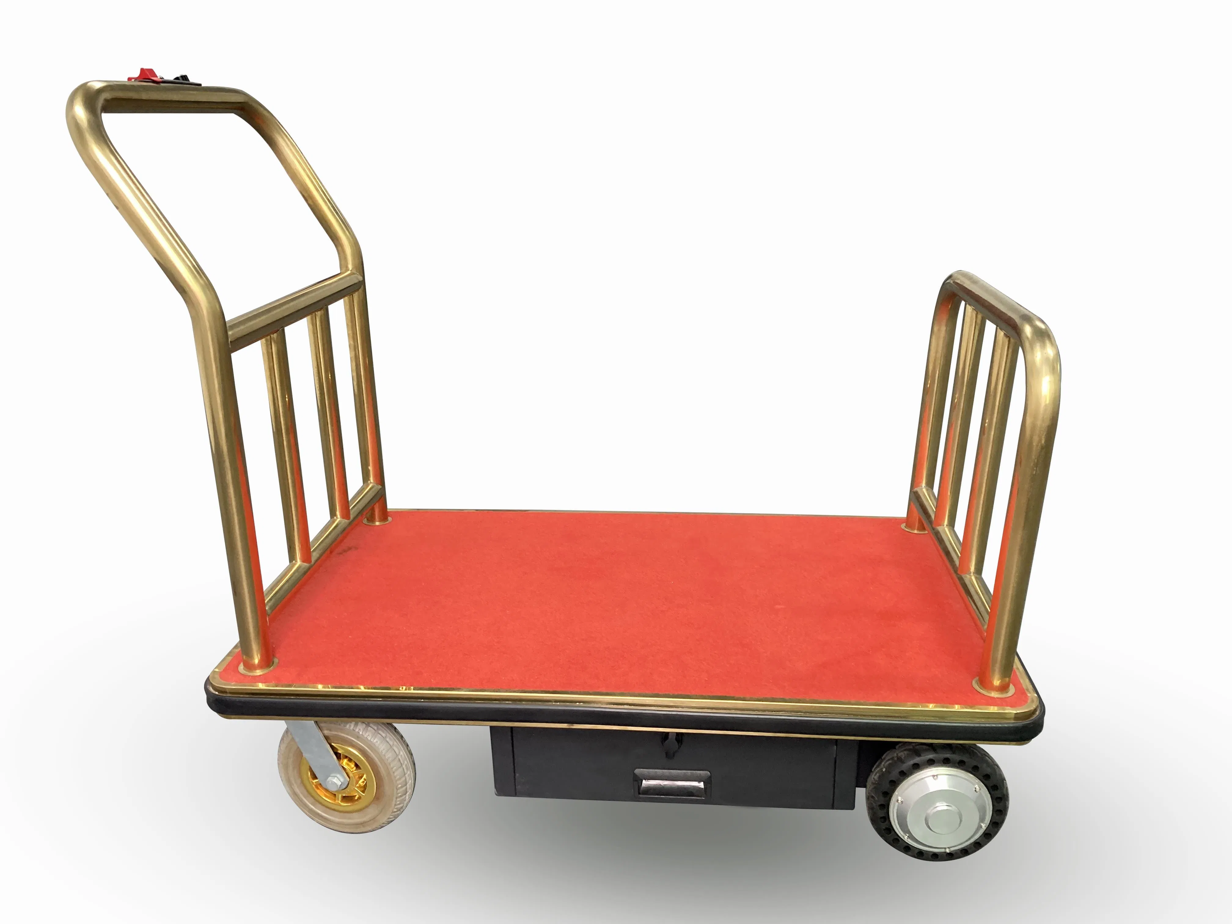 Chic Electric Flatbed Trolley for Hotels