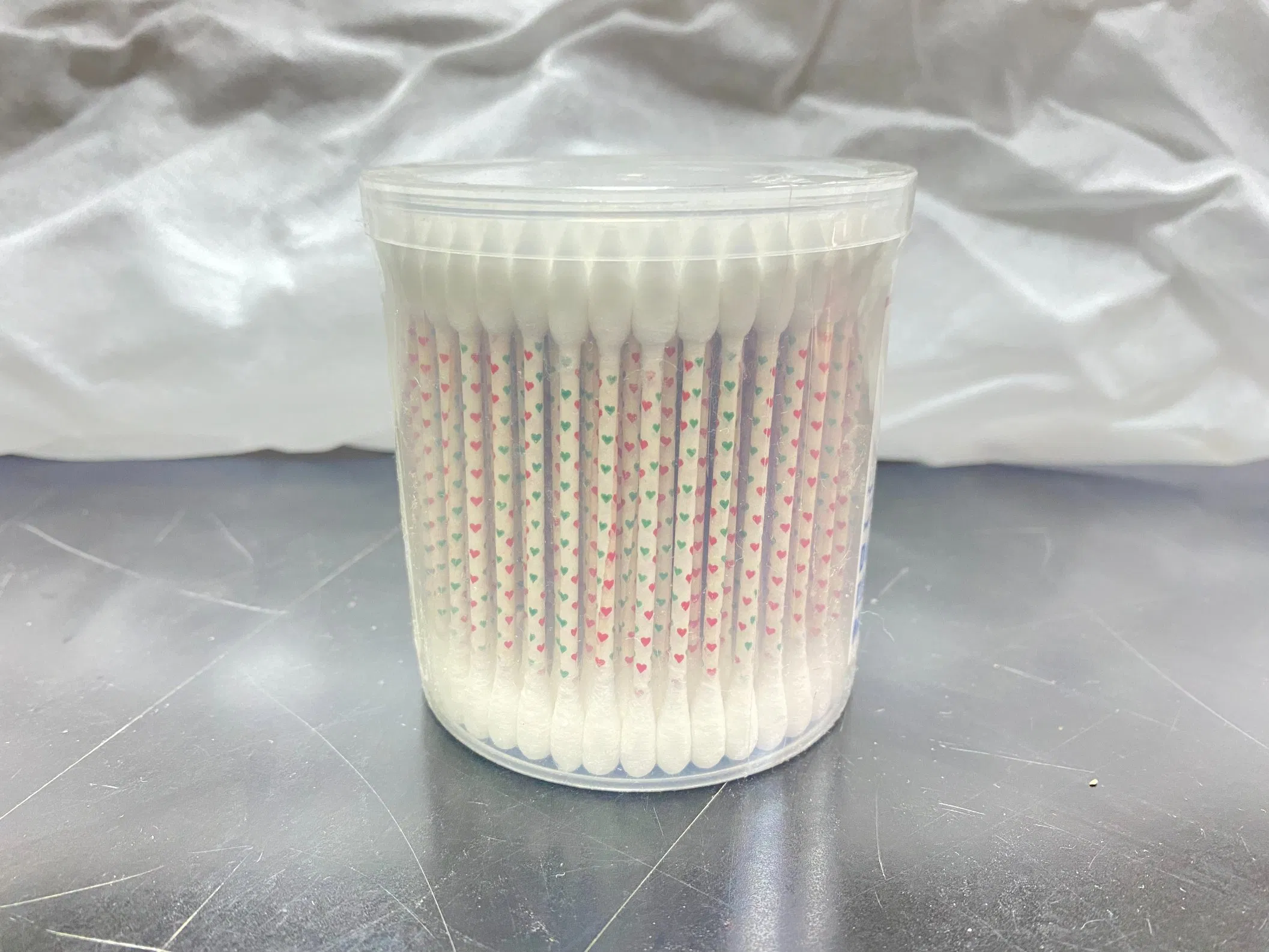Factory Directly Sale Paper Stick Cotton Buds Double Round Head Cotton Swabs