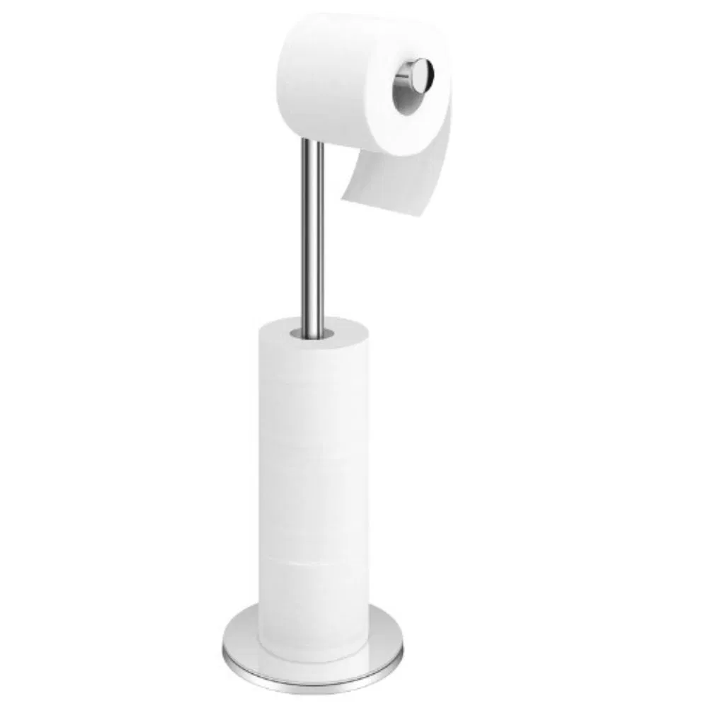 Bathroom Toilet Paper Holder Stand with Reserve Bl30267