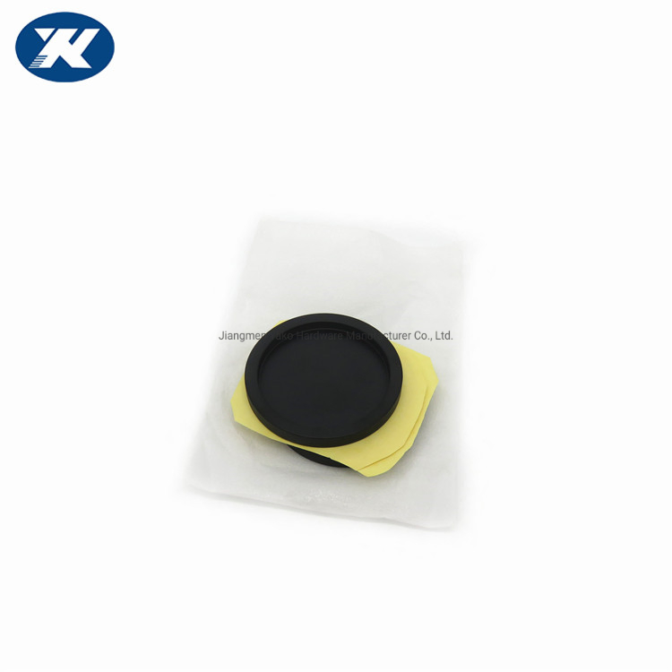 Черная ручка для стеклянной двери ванной