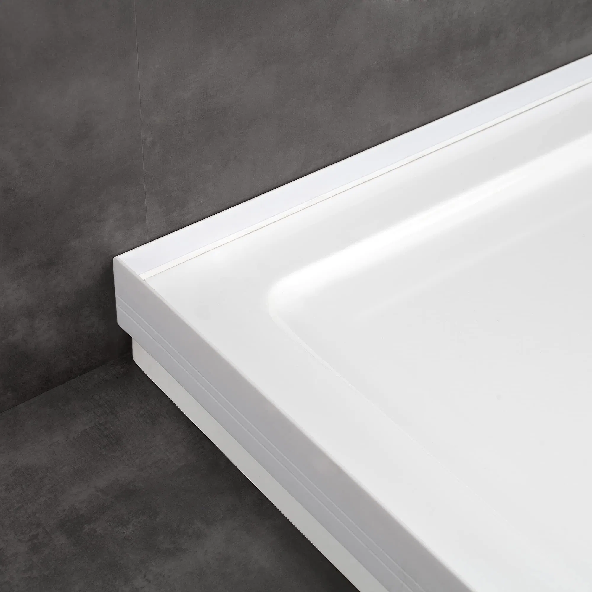 Cost-Effective Mold-Resistant Modern Bathroom Fiberglass SMC Shower Tray