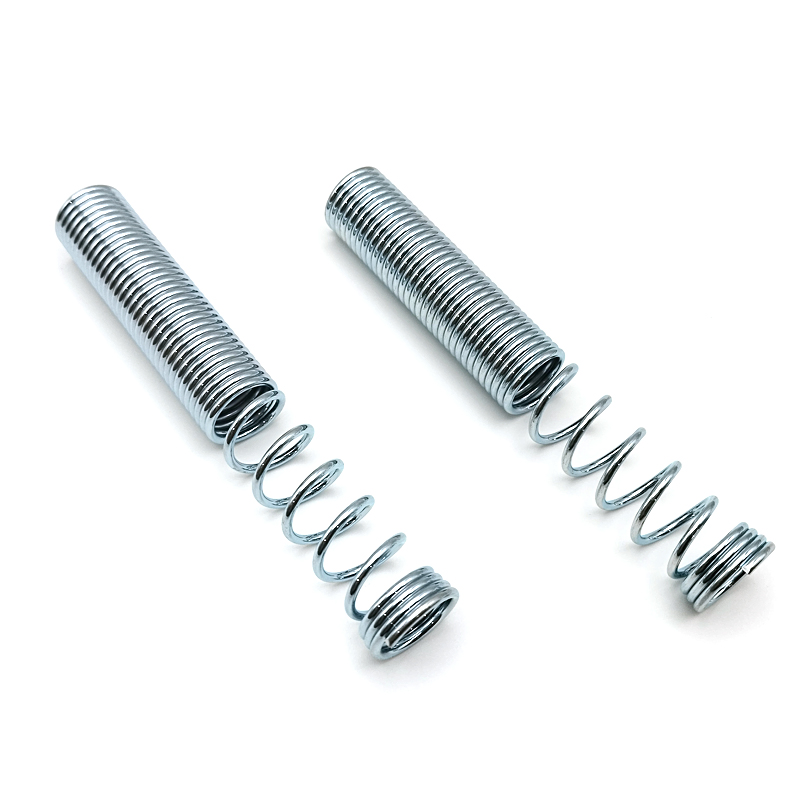 Manufacturer Customizes Industrial Flat Wire Copper Spiral Precision Coil Compression Springs.