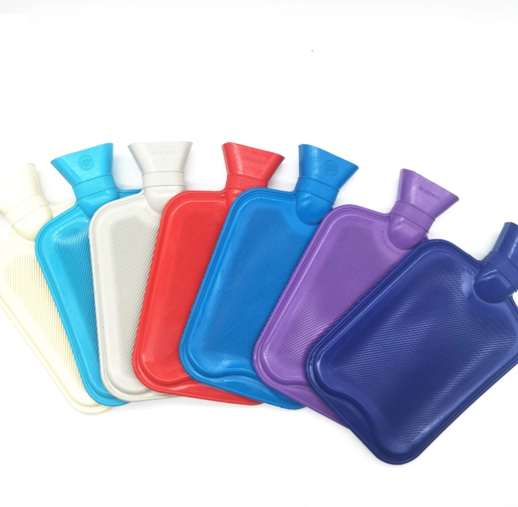 Reusable and Portable Hot Selling High-Quality Rubber Hot Water Bag for Pain Relief, Warmth, and Comfort
