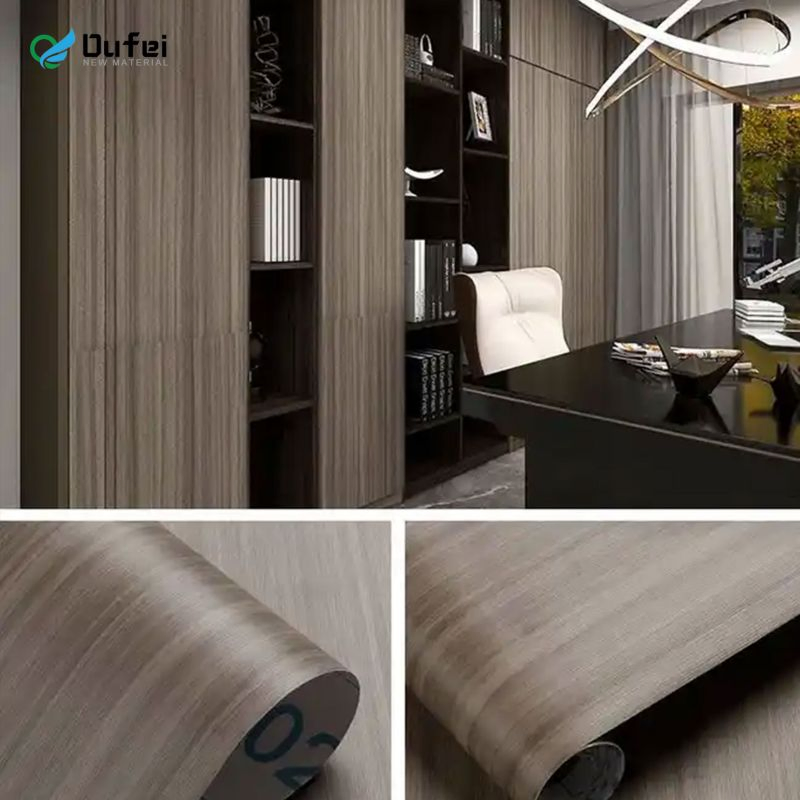 Wood Grain PVC Lamination Film PVC Decorative Film PVC Wall Panel Film