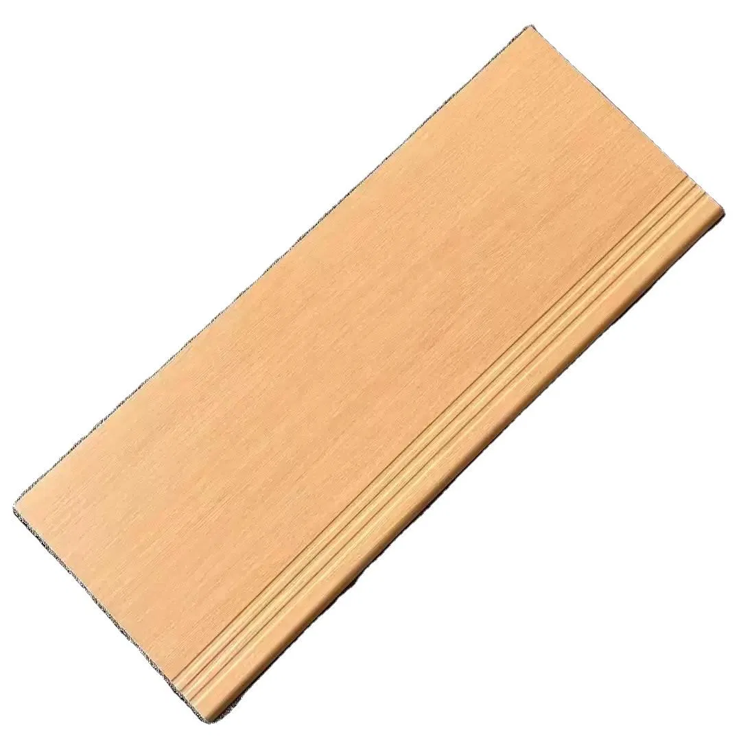 Staircase Step Tiles Landing Platform Matching Glazed Polished Glossy Matte Surface Groove Lines Plated Gold Silver House Hotel