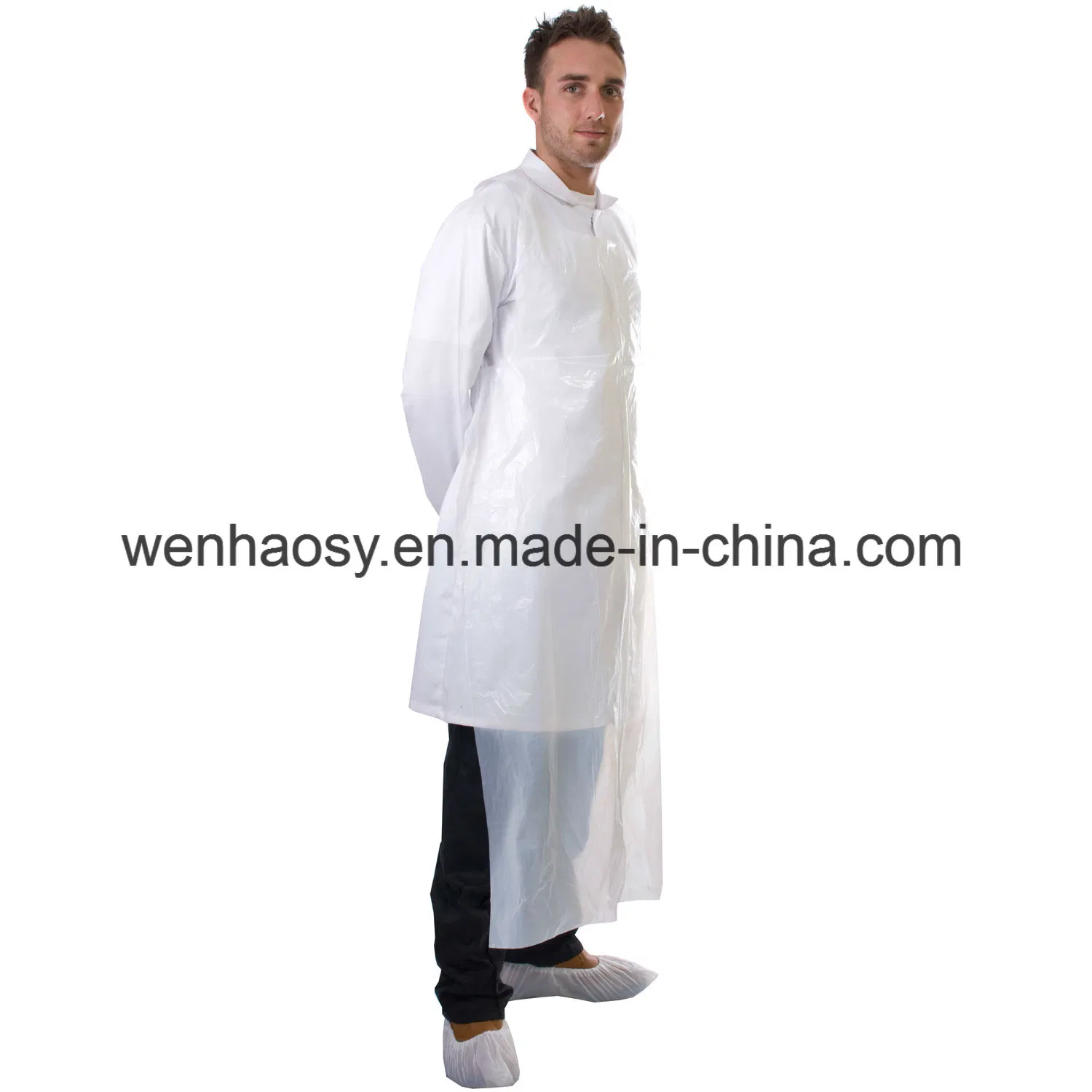 High Quality Disposable PE Sleeveless Food Grade Aprons