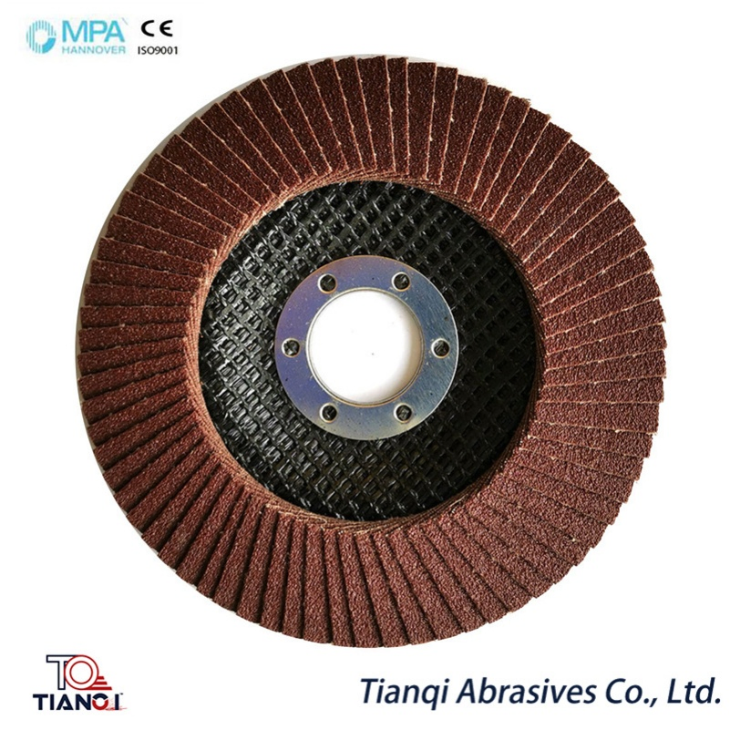 Custom Abrasive Material Variety High Efficiency and Practical 125X22 40# Flap Disc Quality Assurance