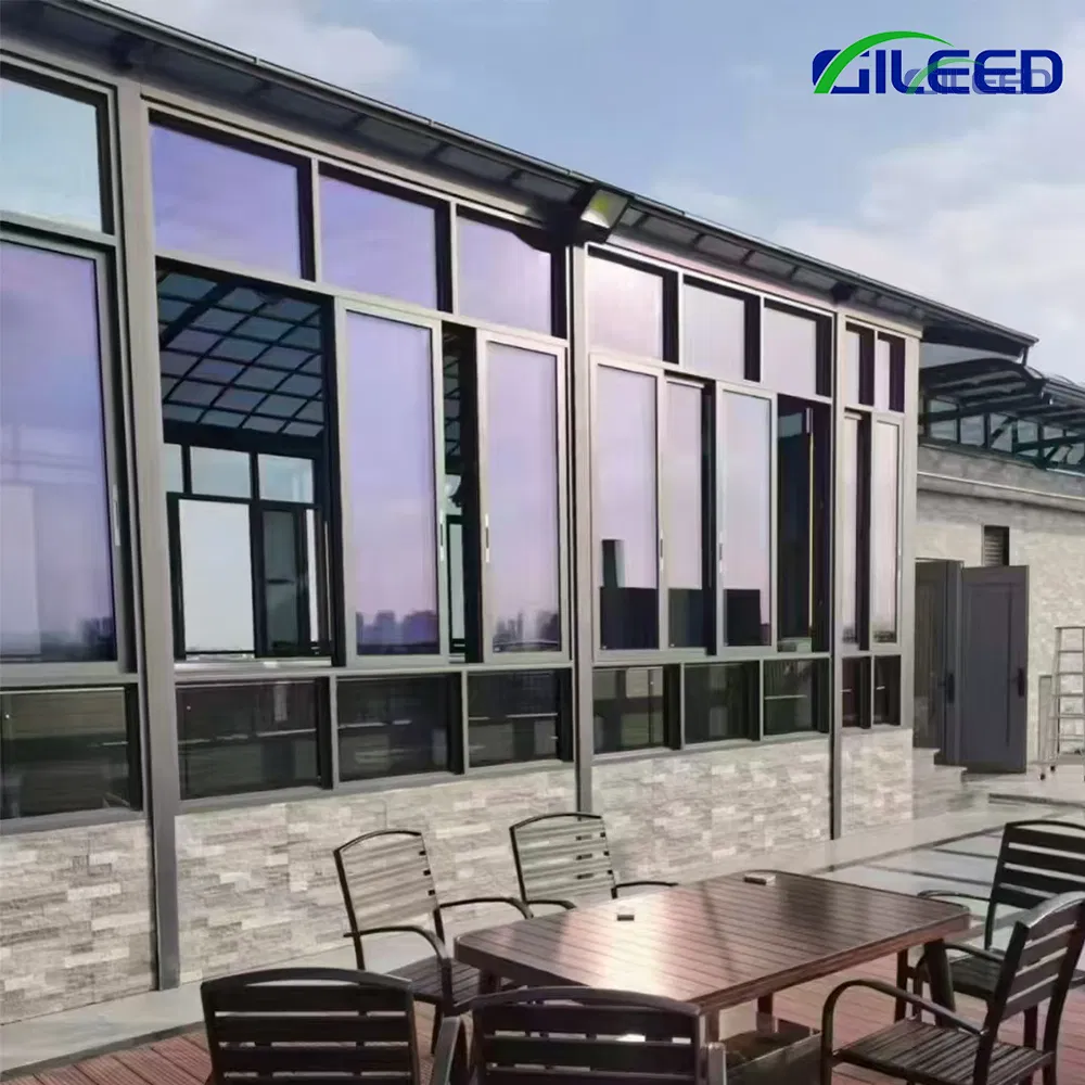 Garden Furniture Aluminum Outdoor Leisure Waterproof Fixed Strong Canopy