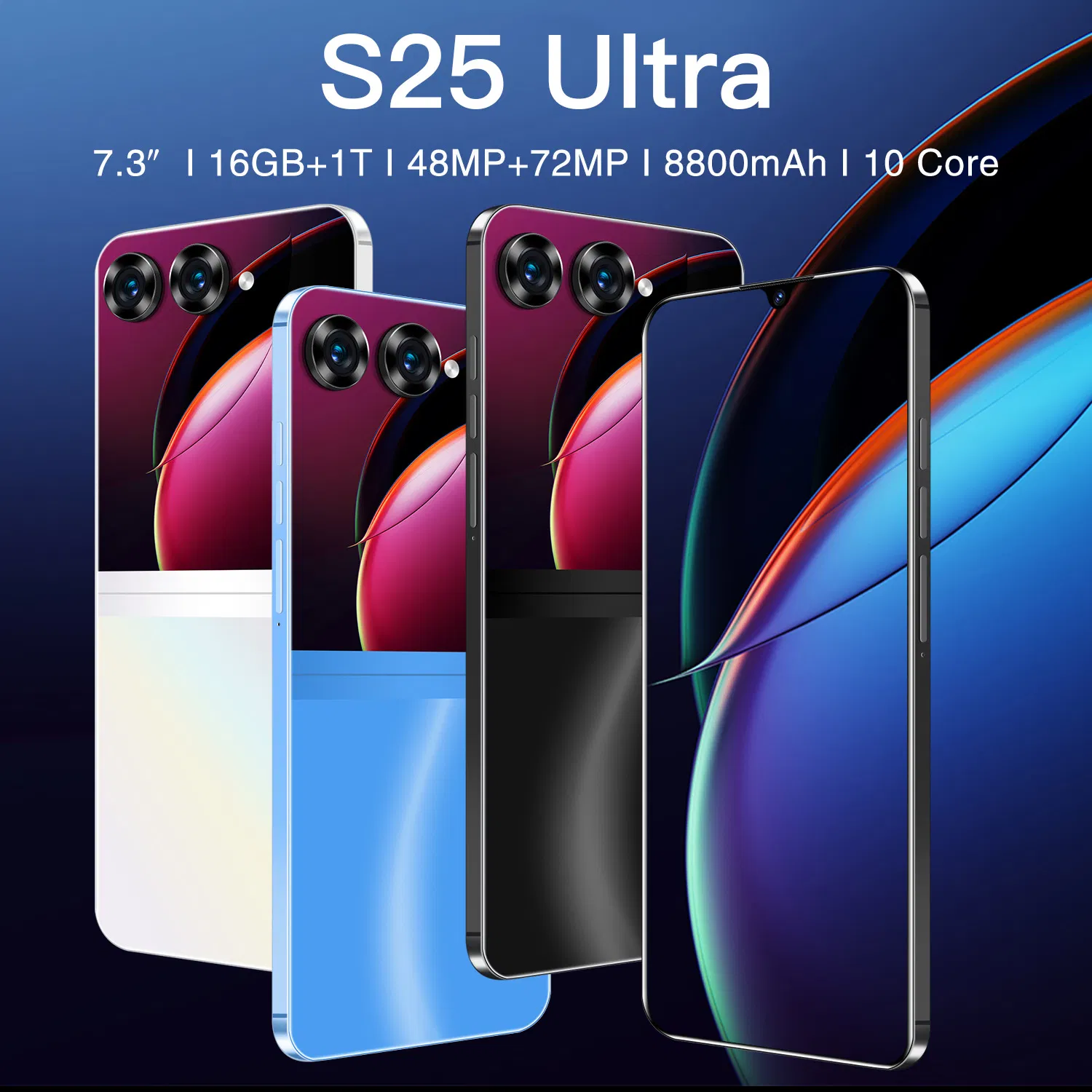 Factory Direct S25 Ultra High Quality 5g Mobile Phone 16GB+512GB Unlocked HD LED Screen 65W Quick Charge Smart Features Global