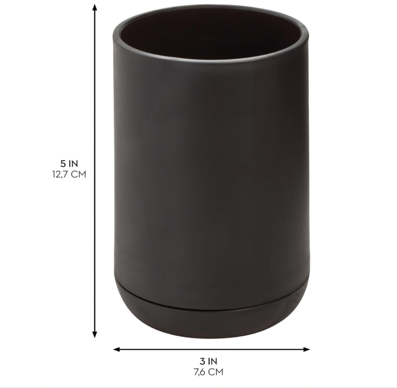 Toothbrush Holder for Normal Toothbrushes, Spin Brushes, and Toothpaste