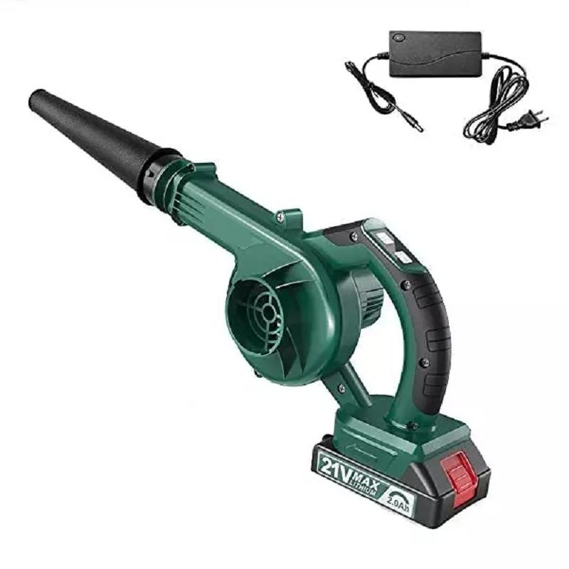 21V Garden Power Tools Portable Hand Battery Brushless Electric Storm Gun Blower Snow Air Mini Lithium Cordless Leaf Blower