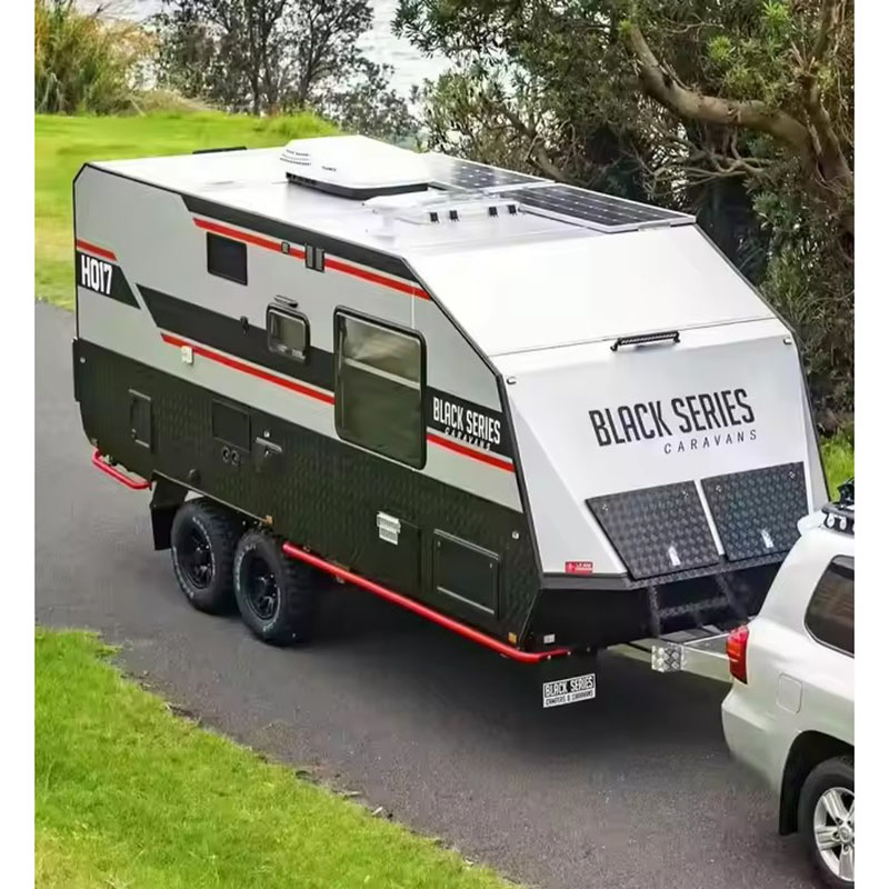 2024 off-Road Mobile Caravan RV Camper Trailer Hard Top RV Travel Trailer for Sale High Quality