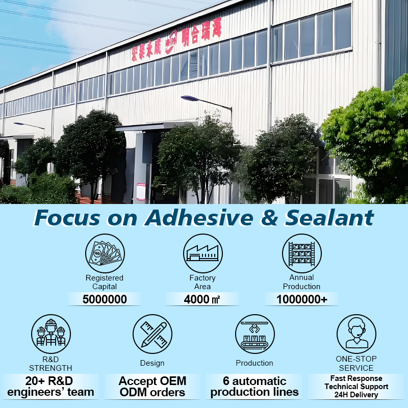 Versatile Neutral Silicone Adhesive Sealant for Glass Projects