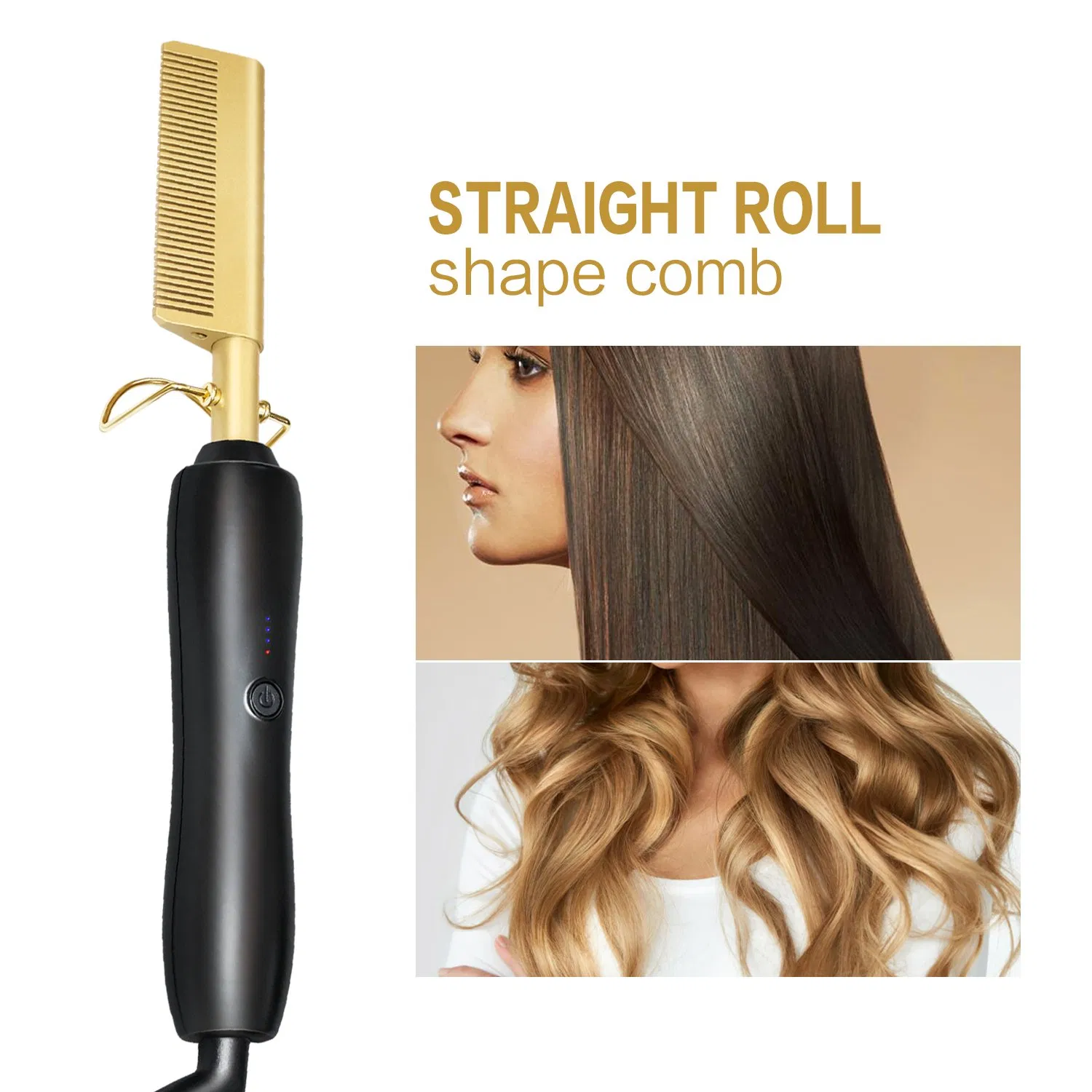 Heat Resistant Comb Carbon Combs Heat Resistant Rat Tail Comb