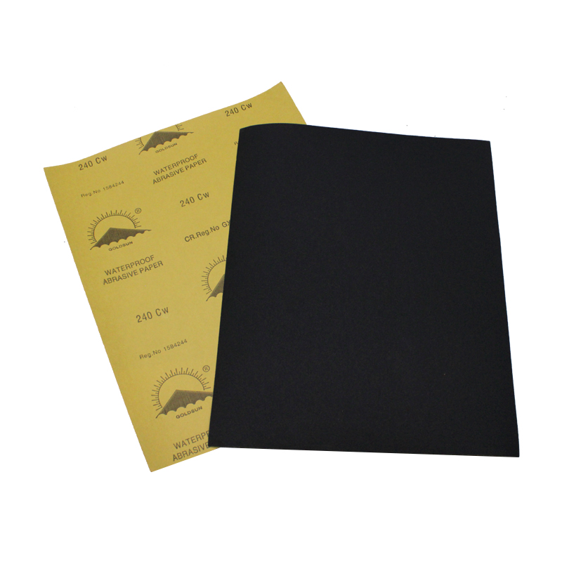 Влагостойкая наждачная бумага 9x11 дюймов для авто