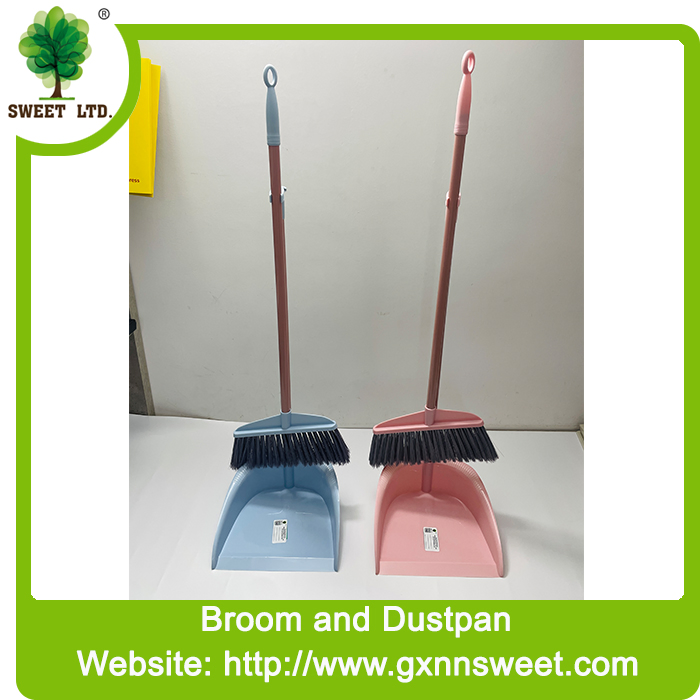 2025 New Wooden Long Broom Handle Fancy Brooms with Handle Plastic Sweeping Brooms & Dustpans