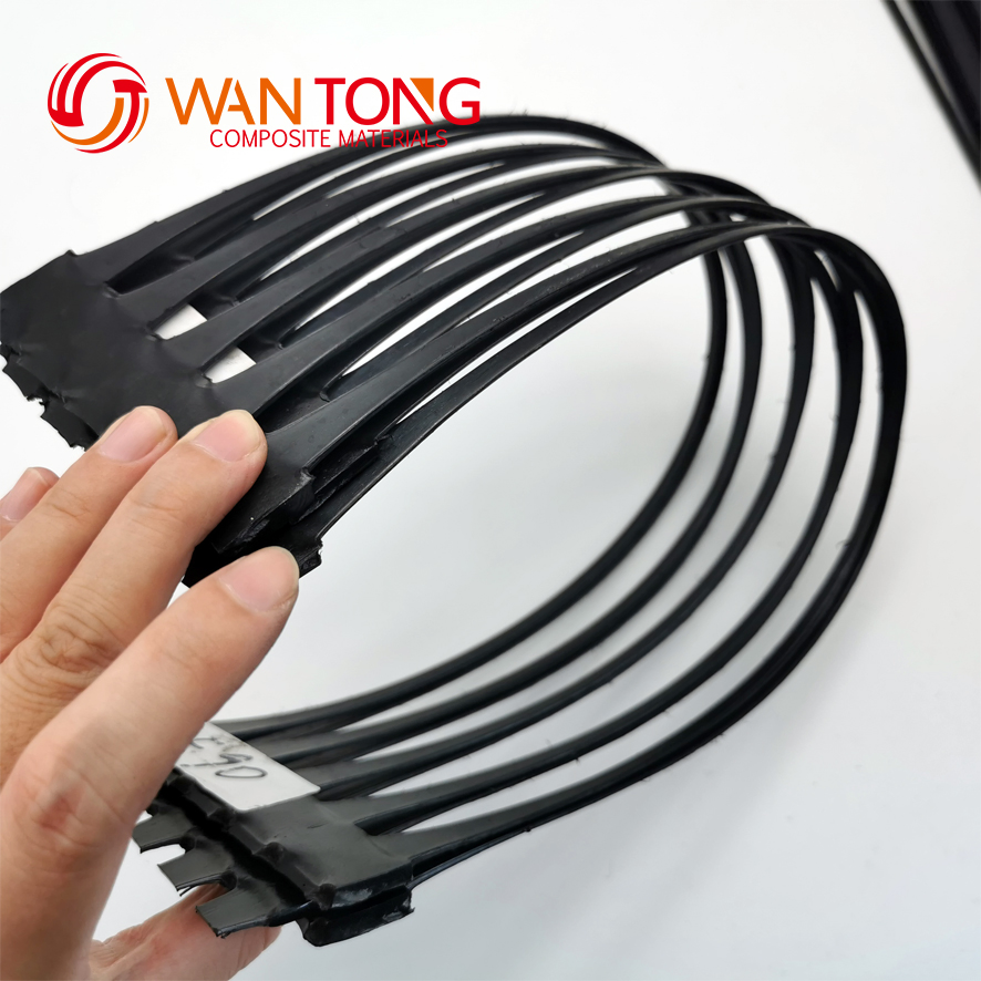 HDPE Uniaxial Geogrid Ux 160kn/M for Retaining Wall Application