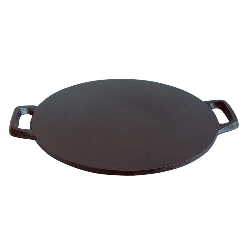 Preseasoned Cast Iron Round Crepe Pan Baking Stone